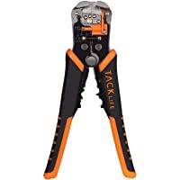 Pelacables- Tacklife MWS02 Alicate pelacables automático- Longitud 210mm- Rango de Pelar 10-24 AWG 0.2-6mm- Herramienta…